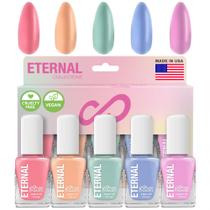 Conjunto de esmaltes Eternal Pastel Candy Pastels 13,5 ml (x5)
