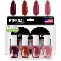 Conjunto de esmaltes Eternal Red ROCK & ROSE 13,5 ml para mulheres Conjunto de esmaltes Eternal Red ROCK & ROSE 13,5 ml para mulheres