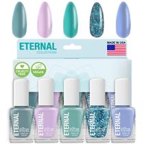 Conjunto de esmaltes Eternal UNDER THE SEA Ocean Blue 13,5 ml x5