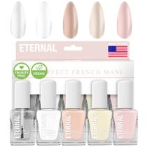 Conjunto de esmaltes Eternal White French (ET VOILA) 13,5 mL x5
