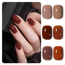 Conjunto de esmaltes GAOY Hot Fudge Jelly Gel 6 cores 6,5 ml Conjunto de esmaltes GAOY Hot Fudge Jelly Gel 6 cores 6,5 ml