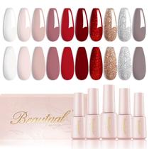 Conjunto de esmaltes Larvall Beautpal 10 unidades de 7 ml Soak Off Gel