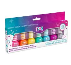 Conjunto de esmaltes Make It Real Bright, 7 cores, meninas com mais de 8 anos