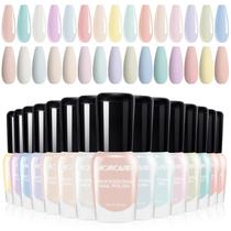 Conjunto de esmaltes Morovan 2024 Spring 15 Colors Pastel Macaron