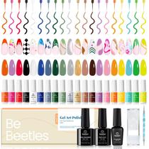Conjunto de esmaltes para arte de unhas em gel Beetles Gel Liner Nail Polish