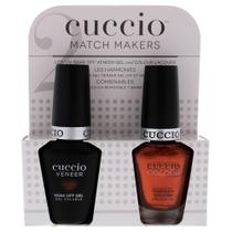 Conjunto de esmaltes para unhas e gel folheado Cuccio Matchmaker Rio