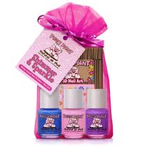 Conjunto de esmaltes Piggy Paint Shimmer & Sparkle 7 mL x3 + Nail Art