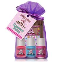 Conjunto de esmaltes Piggy Paint Unicorn Fairy 7,4 mL x3 + Nail Art