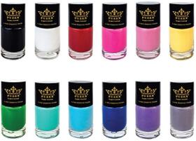 Conjunto de Esmaltes PUEEN Super Intense para Nail Stamping - 12 Cores Conjunto de Esmaltes PUEEN Super Intense para Nail Stamping - 12 Cores