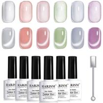 Conjunto de esmaltes RARJSM Moonlight Cat Eye Gel 6 cores 7,5 ml Conjunto de esmaltes RARJSM Moonlight Cat Eye Gel 6 cores 7,5 ml