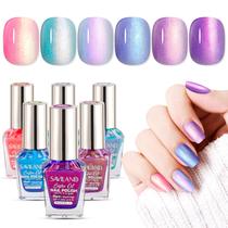 Conjunto de esmaltes SAVILAND Mermaid Collection 6 cores