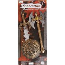 Conjunto de Espada Escudo e Machado - brink+ Conjunto de Espada Escudo e Machado - brink+