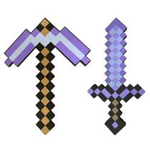 Conjunto de espadas e picaretas Role Play Foam QRT para crianças de Halloween