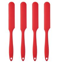 Conjunto de espátula de silicone SUMERSHA, ferramenta de cozimento resistente ao calor, 4 unidades