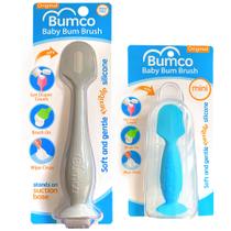 Conjunto de espátulas de creme para fraldas Bumco Baby Bum Brush Silicone Grey