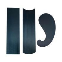 Conjunto De Espátulas De Madeira Retangulares Curvas Para Marcenaria, Espátula Para Armários, Faca