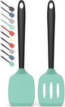 Conjunto de espátulas de silicone Coukre de alta resistência ao calor, sem BPA, pacote com 2 unidades