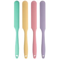 Conjunto de Espátulas de Silicone para Potes GZLT, 4 Peças, Resistente ao Calor Conjunto de Espátulas de Silicone para Potes GZLT, 4 Peças, Resistente ao Calor