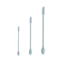 Conjunto De Espátulas De Silicone Resistente Ao Calor 3 Peças Para Cozinhar Assar Maquiagem Frascos