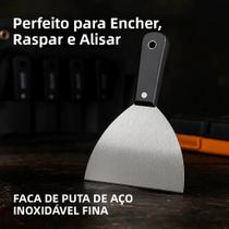 Conjunto De Espátulas Flexíveis De Aço Inoxidável 7 Peças Com Cabo Ergonômico Para Reparo De Conjunto De Espátulas Flexíveis De Aço Inoxidável 7 Peças Com Cabo Ergonômico Para Reparo De