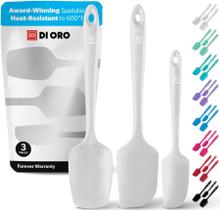 Conjunto de espátulas Oro Silicone Seamless Series, 3 peças de pedra