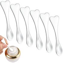 Conjunto de Espátulas para Maquiagem Aswewamt 6 Peças em Metal com Cabo em Forma de Coração Conjunto de Espátulas para Maquiagem Aswewamt 6 Peças em Metal com Cabo em Forma de Coração