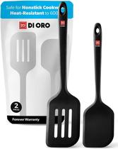 Conjunto de espátulas Silicone Turner di Oro Esso para utensílios de cozinha antiaderentes