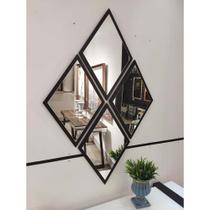 Conjunto de Espelho Decorativo de Parede Diamond