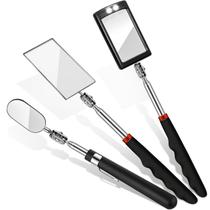 Conjunto de espelhos de inspeção Blulu de 3 peças telescópicos com luz Conjunto de espelhos de inspeção Blulu de 3 peças telescópicos com luz