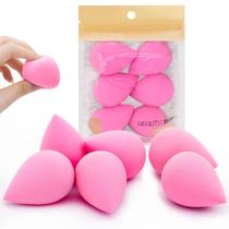 Conjunto de esponjas de liquidificador de maquiagem Leeshine, 6 unidades para base Conjunto de esponjas de liquidificador de maquiagem Leeshine, 6 unidades para base
