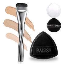 Conjunto de esponjas de maquiagem BAIGISH Powder Puff + Foundation Brush