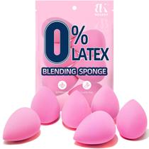 Conjunto de esponjas de maquiagem BEAKEY Latex Free x6 Super Soft Pink Conjunto de esponjas de maquiagem BEAKEY Latex Free x6 Super Soft Pink