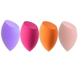 Conjunto de esponjas de maquiagem KNEEDARKYEAR para uso seco e úmido (4 unidades)
