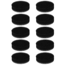 Conjunto de esponjas para limpeza de pincéis de maquiagem RONRONS com 10 de reposição