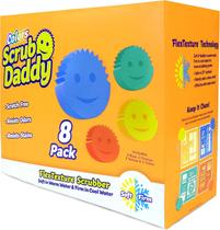 Conjunto de esponjas Scrub Daddy, esponja de prato sem arranhões (8 unidades)