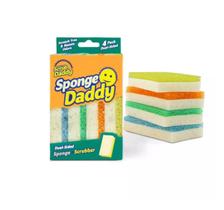 Conjunto de esponjas Sponge Daddy 3 com 4 esponjas
