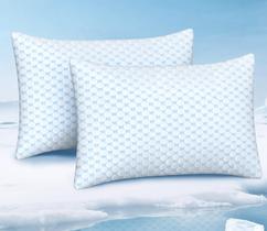 Conjunto de espuma viscoelástica triturada Pillow Favocama King Size Cooling 2