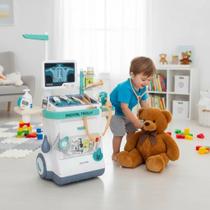 Conjunto De Estação Médica De Kit Médico Brinquedo Infantil
