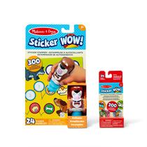Conjunto de estampadores de adesivos Melissa & Doug Dog com 300 adesivos de 3 a 7 anos Conjunto de estampadores de adesivos Melissa & Doug Dog com 300 adesivos de 3 a 7 anos