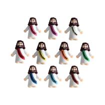 Conjunto De Estátuas De Jesus 10-50 Peças, Mini Brinquedos De Páscoa Em Estilo Cartoon, Decoração
