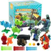Conjunto de estatuetas Maikerry PVZ Plants vs Zombies, 9 unidades para crianças