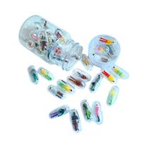 Conjunto De Estatuetas Mini 3D Transparentes 18 58 88 Peças, Acessórios Decorativos Para Micro
