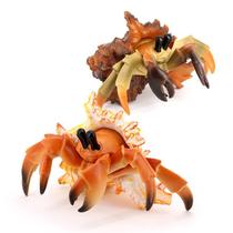 Conjunto de estatuetas Realistic Hermit Crab & Crab PVC Ocean Animal Conjunto de estatuetas Realistic Hermit Crab & Crab PVC Ocean Animal