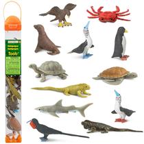 Conjunto de estatuetas Safari Ltd. Galapagos Wildlife TOOB Kids 3+