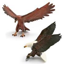 Conjunto de estatuetas Wild Bird of Prey African Fish & Golden Eagle Conjunto de estatuetas Wild Bird of Prey African Fish & Golden Eagle