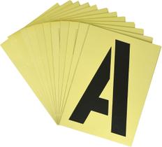 Conjunto de estênceis Hillman Heavy Duty, placa de óleo durável de 30 cm