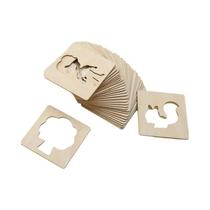 Conjunto De Estêncil De Pintura Em Madeira DIY Montessori Para Crianças 20 Peças Brinquedos