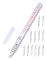 Conjunto de Estiletes Arvakr Bling Hobby Pen com 12 Lâminas Conjunto de Estiletes Arvakr Bling Hobby Pen com 12 Lâminas