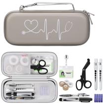 Conjunto de estojos de estetoscópio BOVKE Nurse Tools Kits com suprimentos médicos