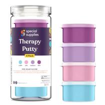 Conjunto de exercícios resistivos para mãos Therapy Putty Special Supplies 4x85ml